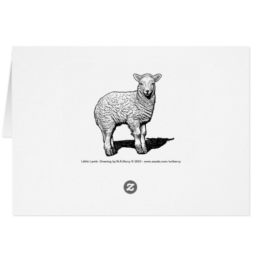 Little Lamb (Rückseite Horizontal)