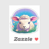 Little Lamb Aufkleber (Blatt)