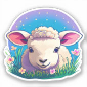 Little Lamb Aufkleber (Vorderseite)