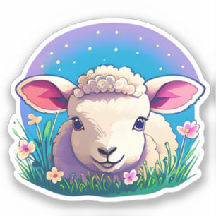 Little Lamb Aufkleber
