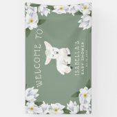 Little Lamb Baby Dusche Begrüßung Banner (Vertikal)