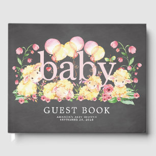 Little Lamb Baby Shower Gästebuch