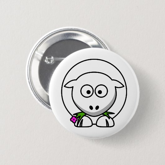 Little Lamb Button (Vorne & Hinten)