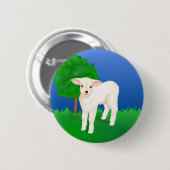 Little Lamb Button (Vorne & Hinten)