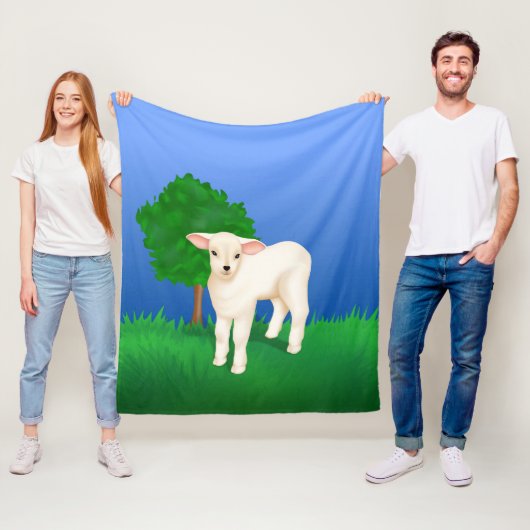 Little Lamb Fleecedecke (Beispiel)