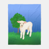 Little Lamb Fleecedecke (Vorderseite)