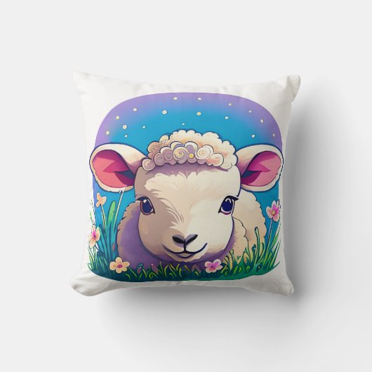 Little Lamb Kissen (Vorderseite)