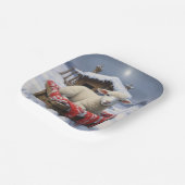 Little Lamb Moonlight Pappteller (Gewinkelt)