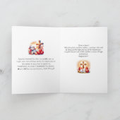 Little Lamb Orthodox Osterfeier Karte (Innenseite)