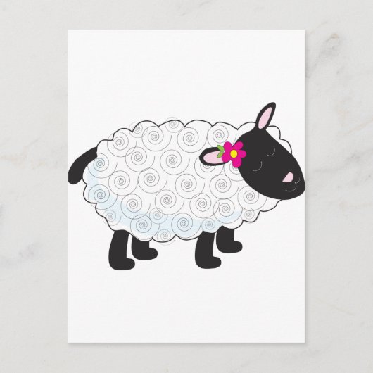 Little Lamb Postkarte (Vorderseite)