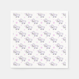 Little Lamb Sheep Baby Dusche Geburtstag Serviette