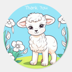 Little Lamb Sticker