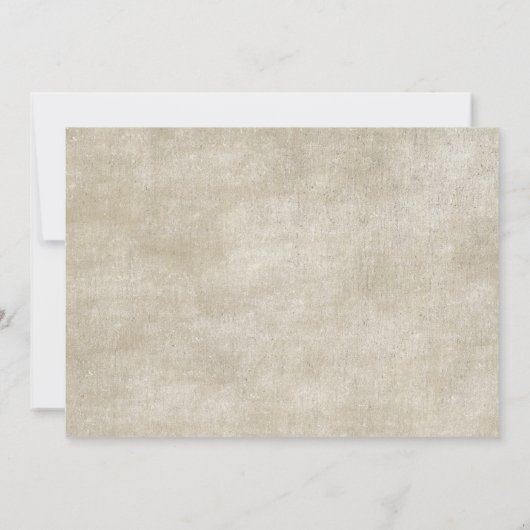 Little Lamb Taufe Foto Einladung (Rückseite)