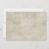 Little Lamb Taufe Foto Einladung (Rückseite)