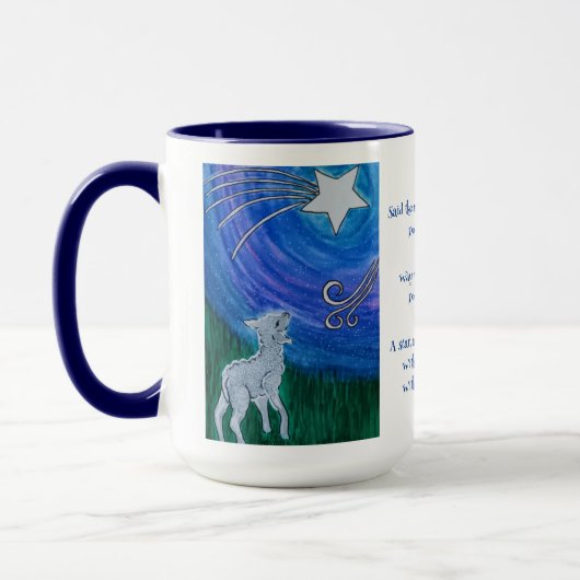 Little Lamb Weihnachts-Tasse Tasse (Links)