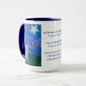 Little Lamb Weihnachts-Tasse Tasse (Vorderseite Links)