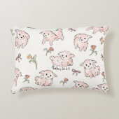 Little Lamb White Dekokissen (Vorderseite)