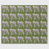 Little Lamb Wrapping Paper Geschenkpapier (Flach)