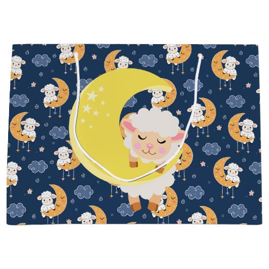 Little Lambs Geschenktasche Große Geschenktüte (Vorderseite)