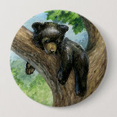 Little Lazy Bear Button (Vorderseite)