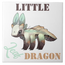 Little leaf Dragon Fliese