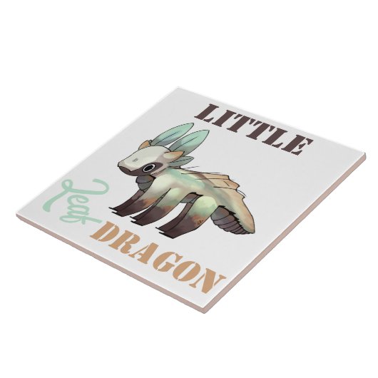 Little leaf Dragon Fliese (Seite)