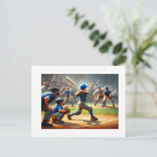 Little League Baseball, Postkarte (Stehend Vorderseite)