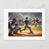 Little League Baseball, Postkarte (Vorderseite)