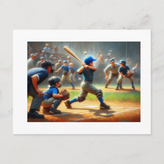 Little League Baseball, Postkarte (Vorderseite)