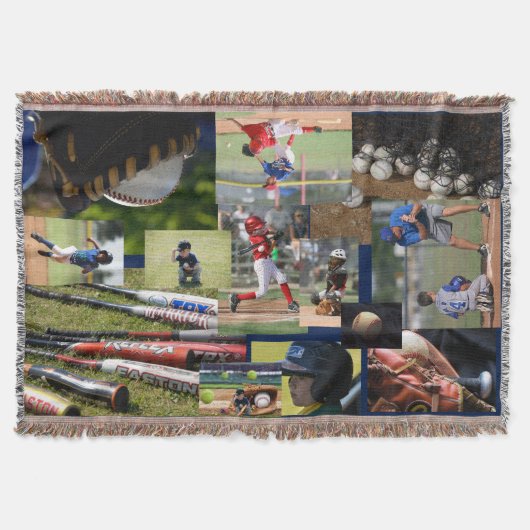 Little League Throw Blanket - HAMbyWhiteGlove Decke (Vorderseite)