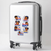 Little Learners Spark & Shine Kollektion Aufkleber (Koffer)