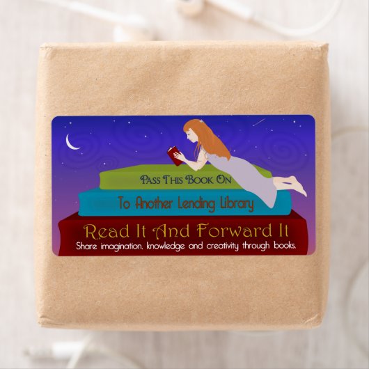 Little Lending Library-Buchzeichen (Insitu)