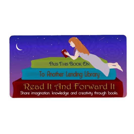 Little Lending Library-Buchzeichen (Vorne)