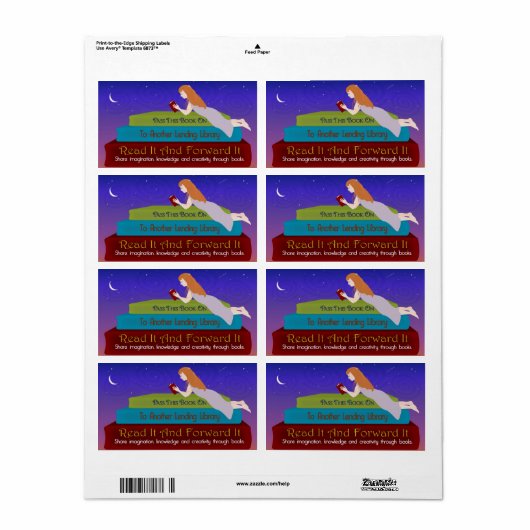 Little Lending Library-Buchzeichen (Vorne)