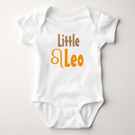 Little Leo Baby Strampler (Vorderseite)