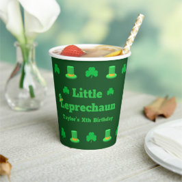Little Leprechaun Birthday Paper Cups Pappbecher