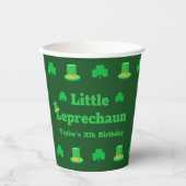 Little Leprechaun Birthday Paper Cups Pappbecher (Vorderseite)