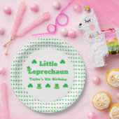 Little Leprechaun Birthday Pappteller (Party)