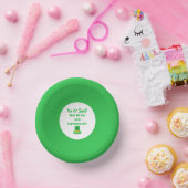 Little Leprechaun Gender Reveal Pappteller (Party)