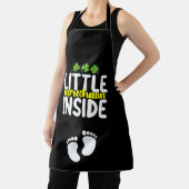 Little Leprechaun Inside Schwangerschaft Schwanger Schürze (InSitu)