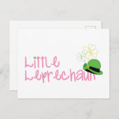 Little Leprechaun Postkarte (Vorne/Hinten)