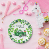 Little Leprechaun Truck Birthday Party Pappteller (Party)