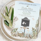 Little Letters Of Love Baby Shower Invitation Einladung