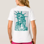 "Little Liberty Charm" T-Shirt (Rückseite)