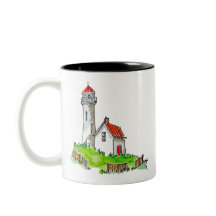 Little Lighthouse Wassercolor