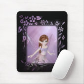 Little Lila Fairy Design 2 - Fantasy Mousepad (Mit Mouse)