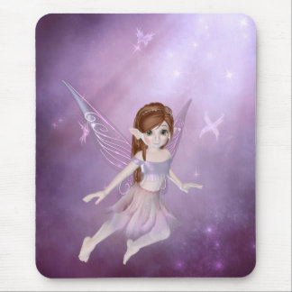 Little Lila Fairy - Fantasy Mousepad