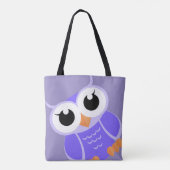 "Little Lila Owl" Tasche (Rückseite)