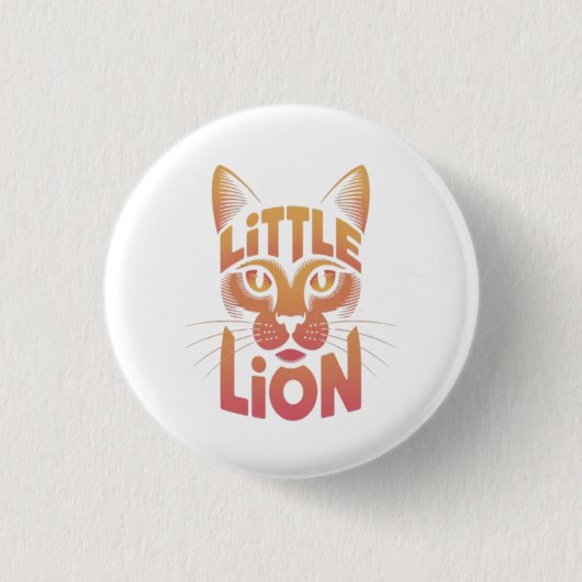 Little Lion Button (Vorderseite)