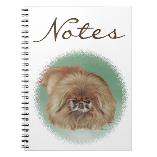 Little Lion Dog Notizblock (Vorderseite)